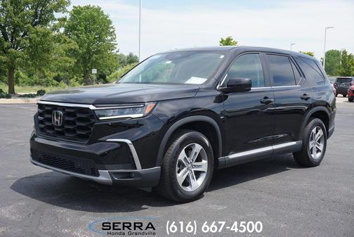 Crystal Black Pearl 2025 Honda Pilot EX-L