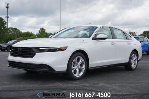 Platinum White Pearl 2026 Honda Accord LX 1.5T