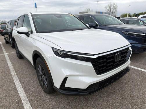 Platinum White 2026 Honda CR-V EX-L AWD
