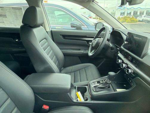 Platinum White 2026 Honda CR-V EX-L AWD