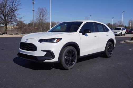 Platinum White Pearl 2024 Honda HR-V AWD Sport