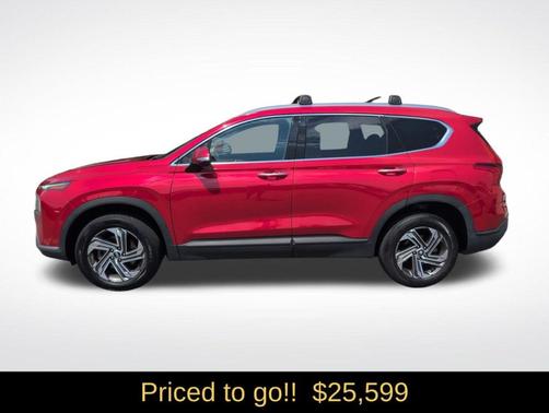 Calypso Red 2023 Hyundai SANTA FE SEL
