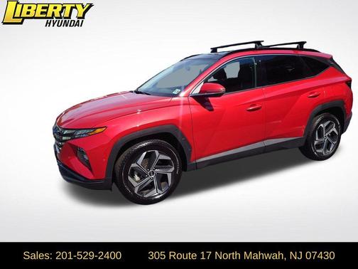 Calypso Red 2023 Hyundai TUCSON Limited