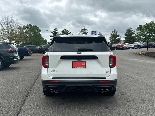White Metallic 2021 Ford Explorer ST