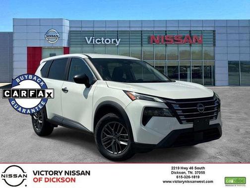 Glacier White 2024 Nissan Rogue S