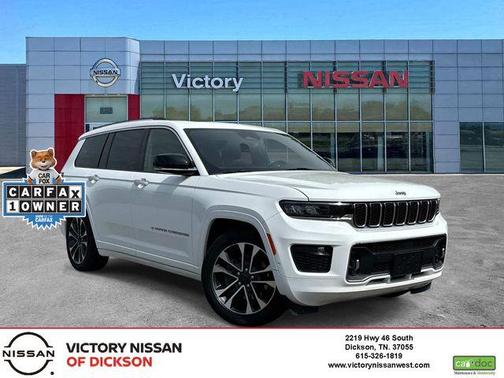 Bright White Clearcoat 2022 Jeep Grand Cherokee L Overland