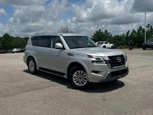 Brilliant Silver Metallic 2024 Nissan Armada SV