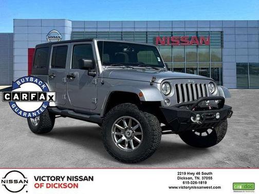 Billet Silver Metallic Clearcoat 2018 Jeep Wrangler JK Unlimited Sahara