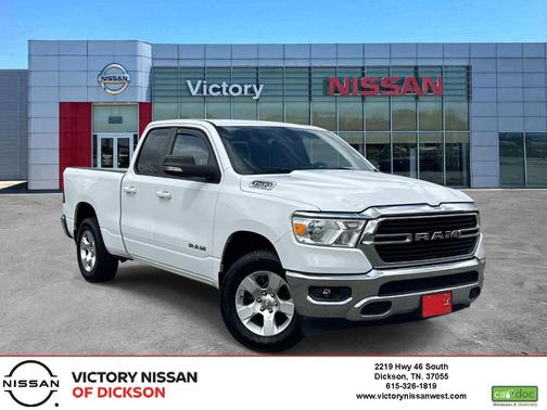 Bright White Clearcoat 2021 RAM 1500 Big Horn