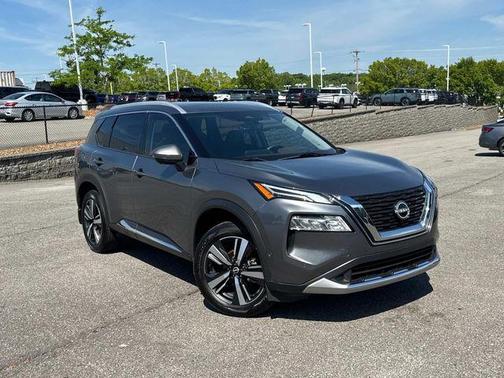 Gun Metallic 2023 Nissan Rogue Platinum