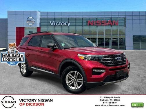 Red Metallic 2020 Ford Explorer XLT