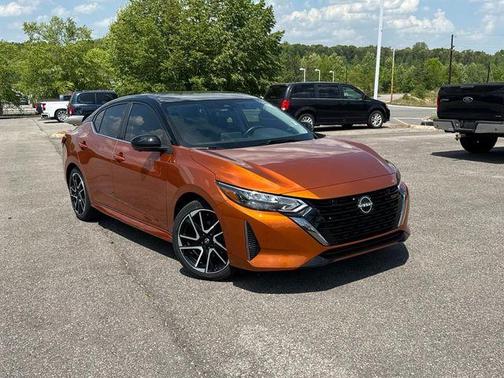 Orange 2025 Nissan Sentra SR