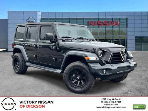 Black Clearcoat 2023 Jeep Wrangler Sport