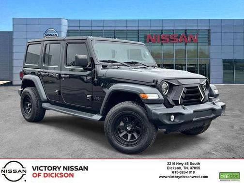Black Clearcoat 2023 Jeep Wrangler Sport