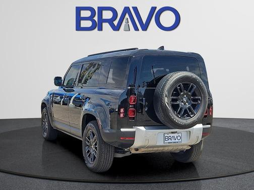 Santorini Black 2025 Land Rover Defender P300