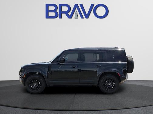 Santorini Black 2025 Land Rover Defender P300