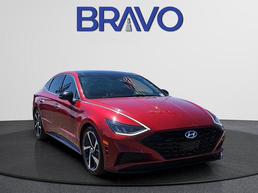 Red 2023 Hyundai SONATA SEL Plus