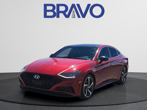 Red 2023 Hyundai SONATA SEL Plus