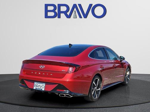 Red 2023 Hyundai SONATA SEL Plus