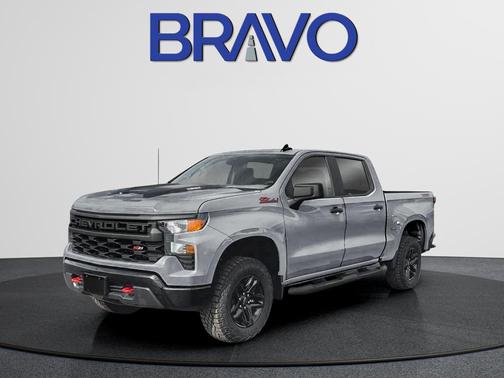 White Sand 2026 Chevrolet Silverado 1500 Custom Trail Boss