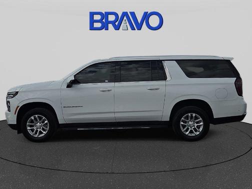 Summit White 2025 Chevrolet Suburban LT