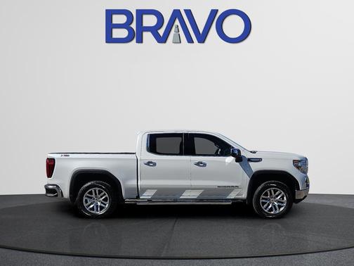 White Frost Tri-Coat 2020 GMC Sierra 1500 SLT