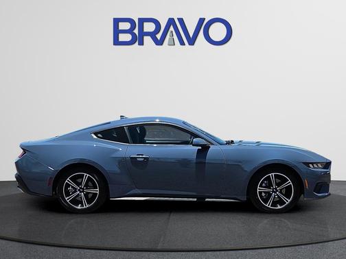 Vapor Blue 2025 Ford Mustang EcoBoost