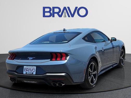 Vapor Blue 2025 Ford Mustang EcoBoost