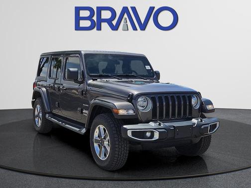 Granite Crystal Clearcoat Metallic 2020 Jeep Wrangler Unlimited Sahara