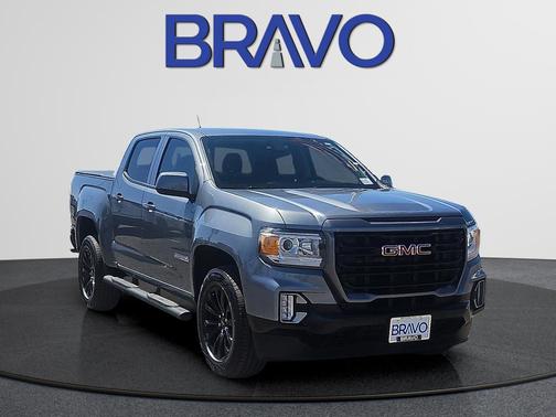 Satin Steel Metallic 2022 GMC Canyon Elevation