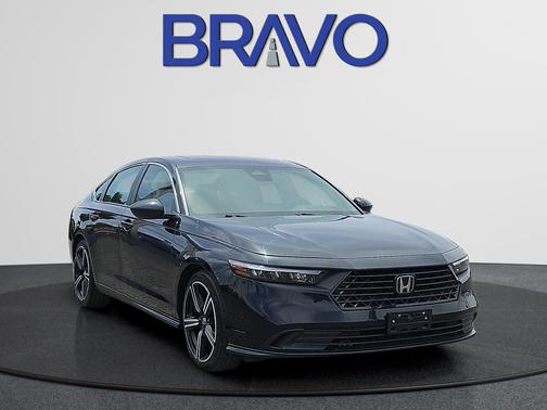 Black 2024 Honda Accord Hybrid Sport