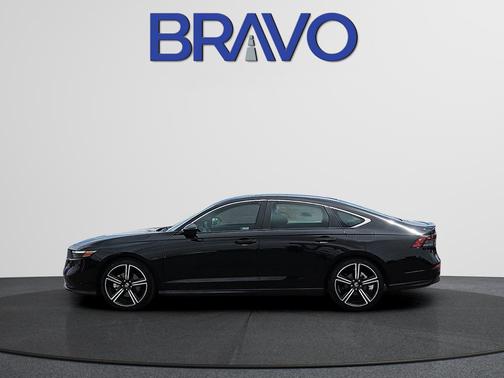 Black 2024 Honda Accord Hybrid Sport