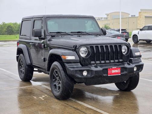 Black Clearcoat 2023 Jeep Wrangler Sport