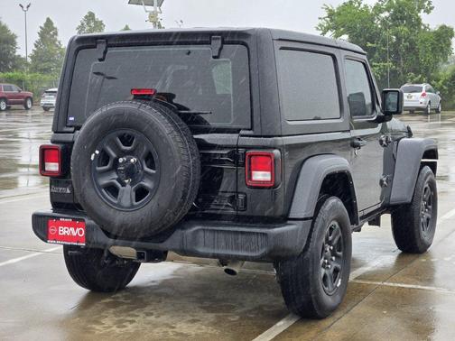 Black Clearcoat 2023 Jeep Wrangler Sport