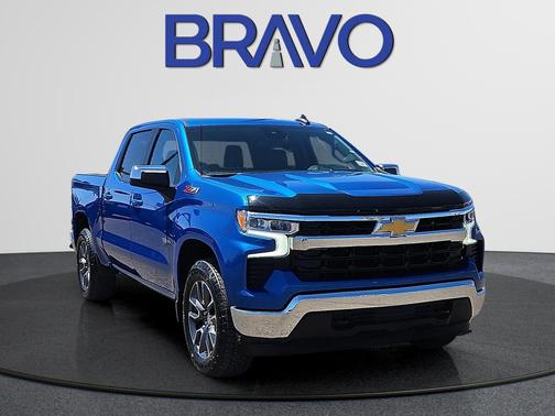 Glacier Blue Metallic 2022 Chevrolet Silverado 1500 LT