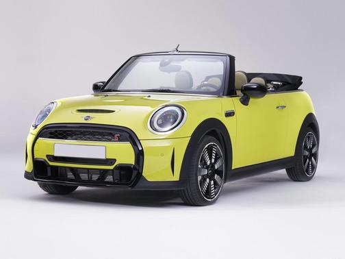 Yellow 2022 MINI Convertible Cooper S