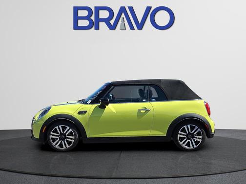 Yellow 2022 MINI Convertible Cooper S