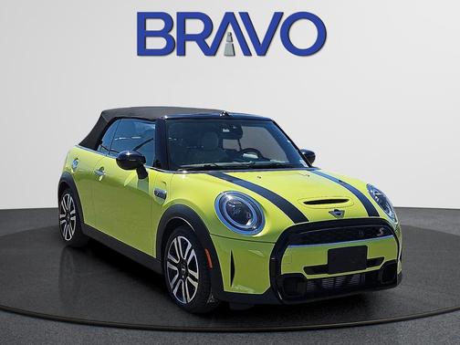 Yellow 2022 MINI Convertible Cooper S
