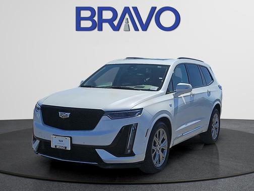 Crystal White Tri-Coat 2020 Cadillac XT6 Sport AWD