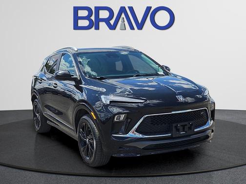 Ebony Twilight Metallic 2024 Buick Encore GX Sport Touring