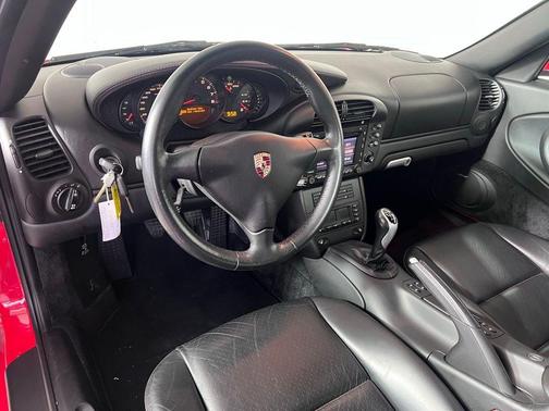 Red 2004 Porsche 911 Carrera 4S Cabriolet