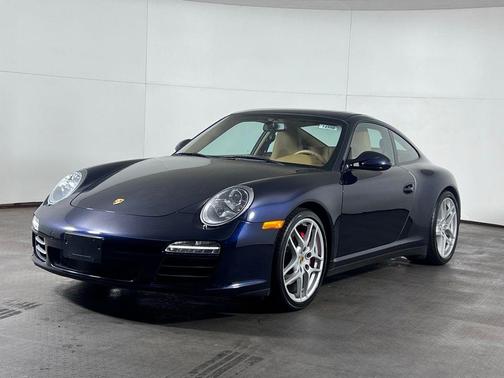 Midnight Blue Metallic 2009 Porsche 911 Carrera 4S