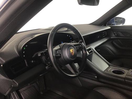 Neptune Blue 2021 Porsche Taycan 4S