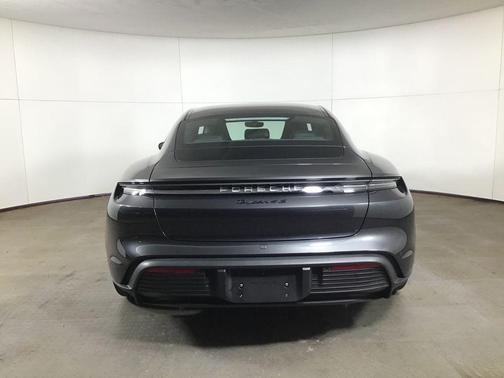 Volcano Grey Metallic 2025 Porsche Taycan 4S