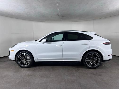 Carrara White Metallic 2023 Porsche Cayenne Turbo Coupe AWD