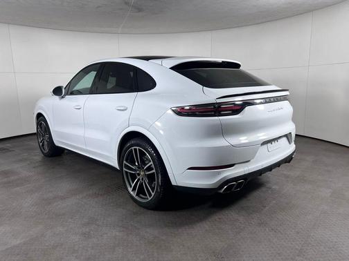 Carrara White Metallic 2023 Porsche Cayenne Turbo Coupe AWD