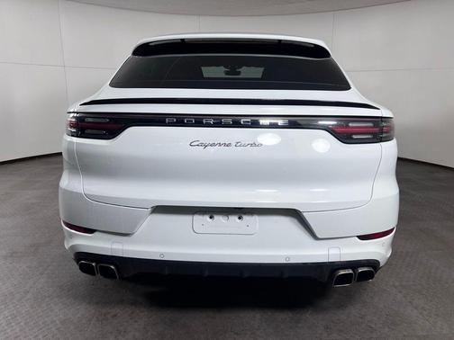 Carrara White Metallic 2023 Porsche Cayenne Turbo Coupe AWD