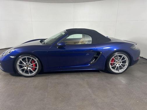 Gentian Blue Metallic 2024 Porsche 718 Boxster GTS 4.0