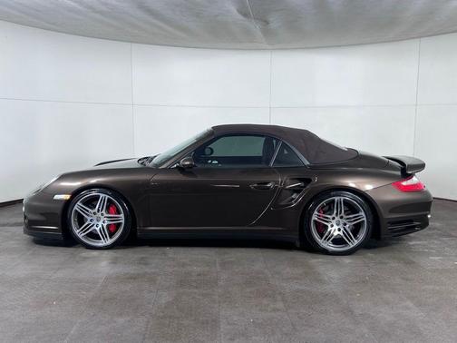 Macadamia Metallic 2008 Porsche 911 Turbo Cabriolet