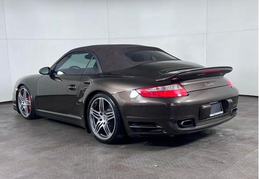 Macadamia Metallic 2008 Porsche 911 Turbo Cabriolet